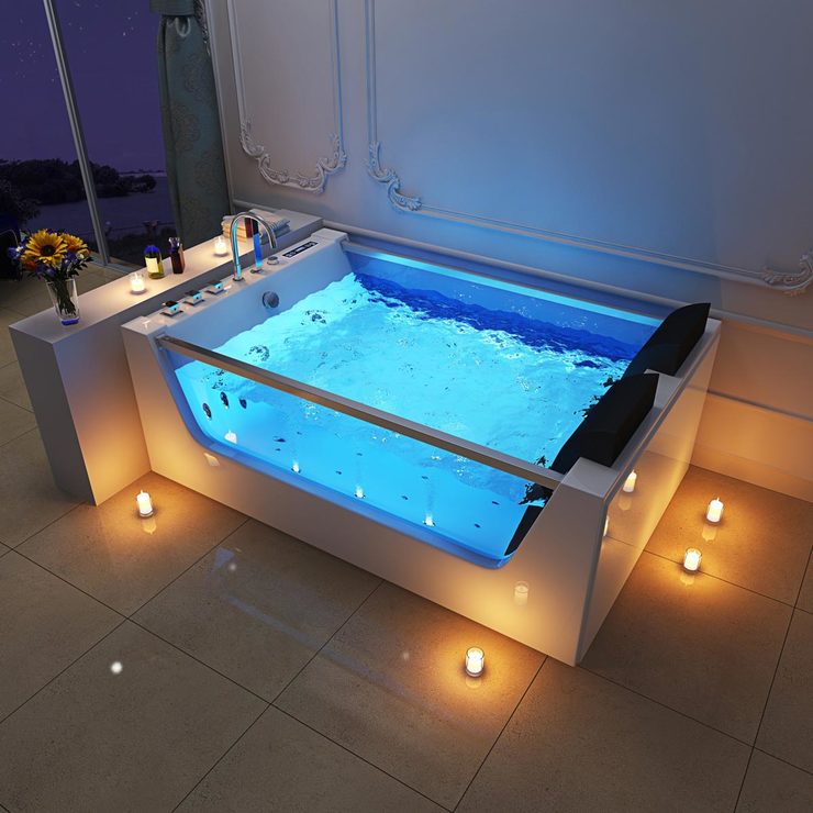 Platinum Spas Calabria 2 Person Whirlpool Bath Tub | Costco UK