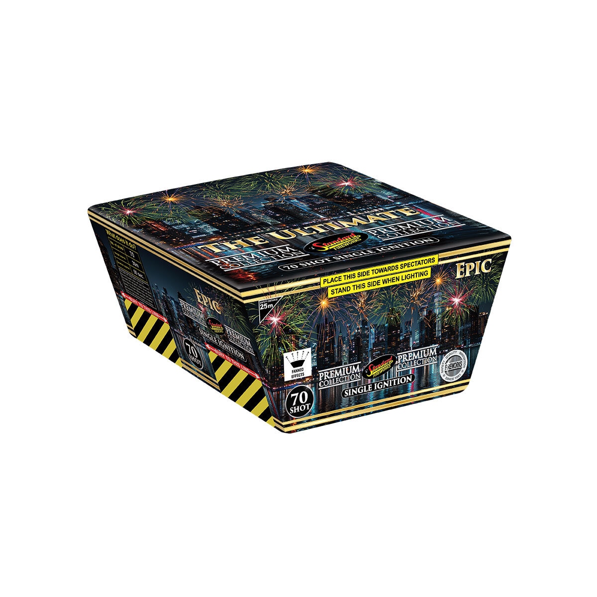 Standard Fireworks The Ultimate 5 Pack Single Ignition, 458 Shots