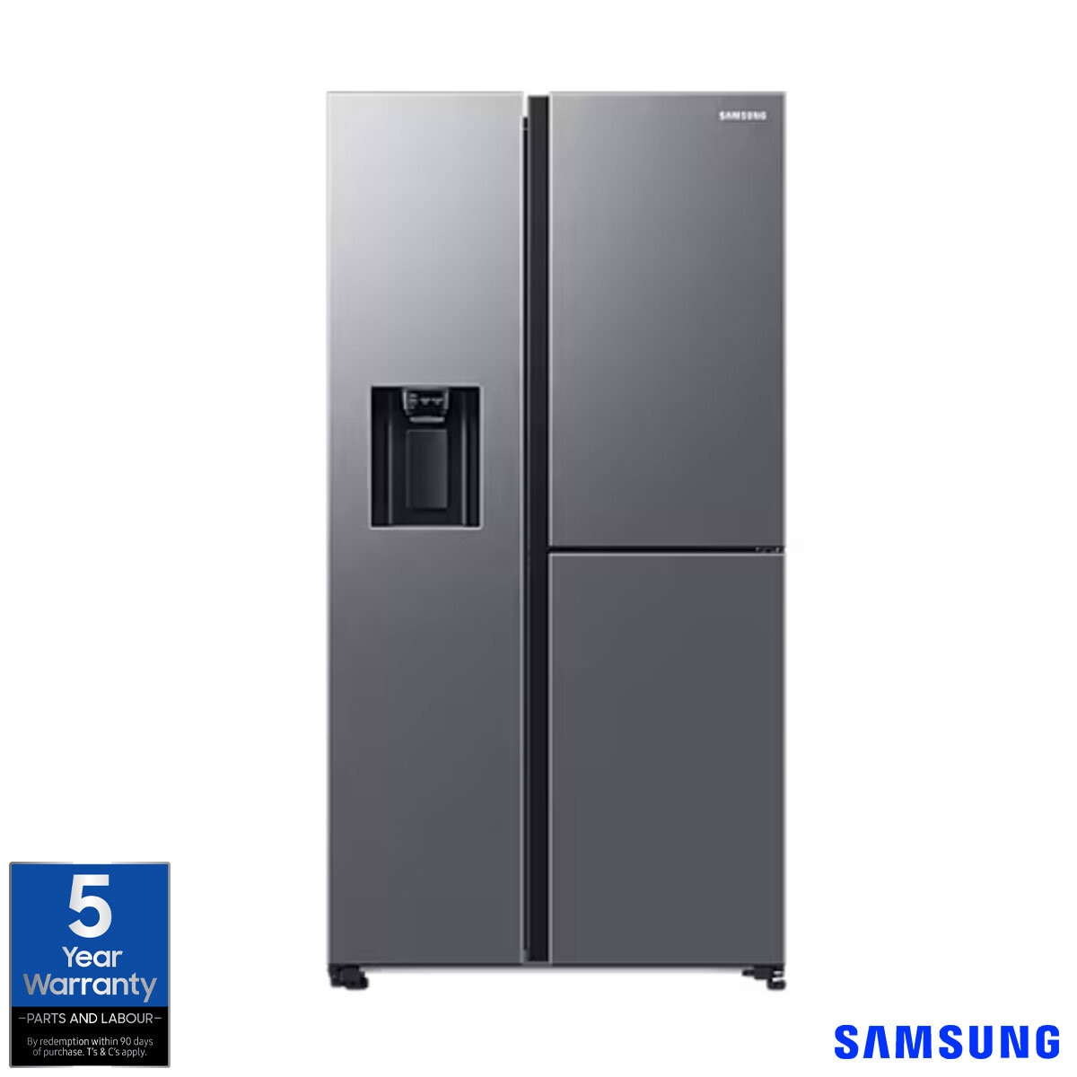 Samsung Series 9 RH68B8830S9/EU Side by Side Fridge Freezer with Food Showcase™ and SpaceMax™, F Rated in Silver