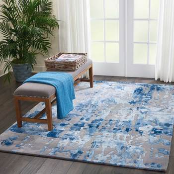 Prismatic Charisma Blue Rug in 3 Sizes