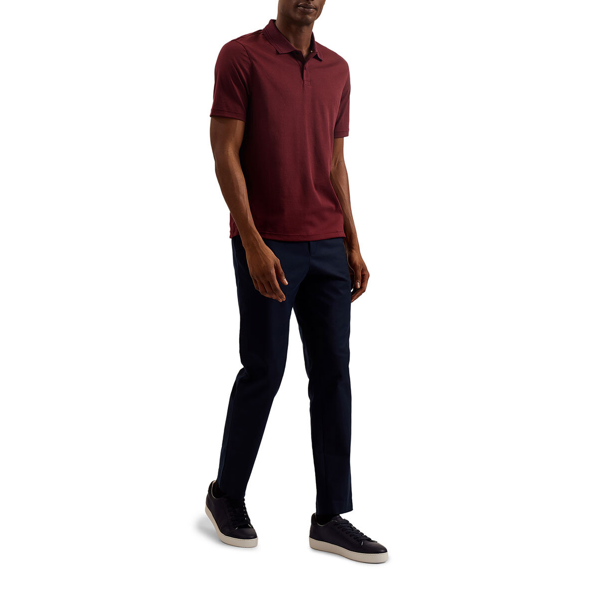 Ted Baker Polo Shirt in Maroon in 4 Sizes