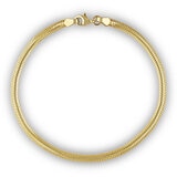 14ct Yellow Gold Herringbone Bracelet