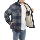 Jachs Men's Quilted Shirt Jacket