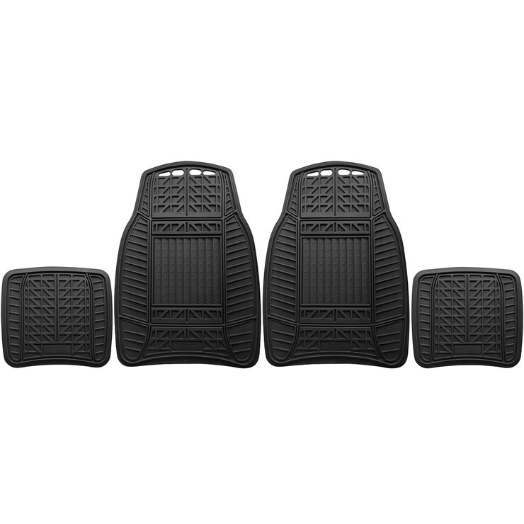 Michelin All Weather Heavy Duty Rubber Car Mat Set Of 4 Costco Uk