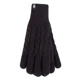 Heat Holders Ladies Original Thermal Gloves 2 Pack in Black