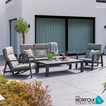 LIFE Outdoor Living Laguna 4 Piece Recliner Set LIFE Outdoor Living Laguna 4 Piece Recliner Set