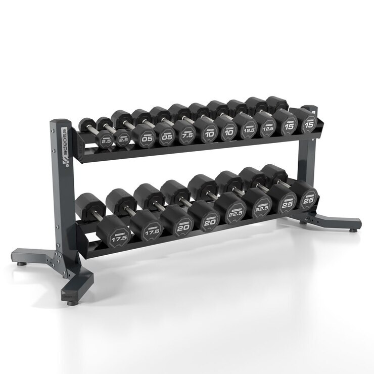 Escape Fitness 2.525 kg Dumbbell Set with RACKDB10 Rack Costco UK