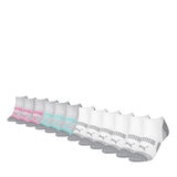 Puma Ladies Repreve Sock 12 Pack in White