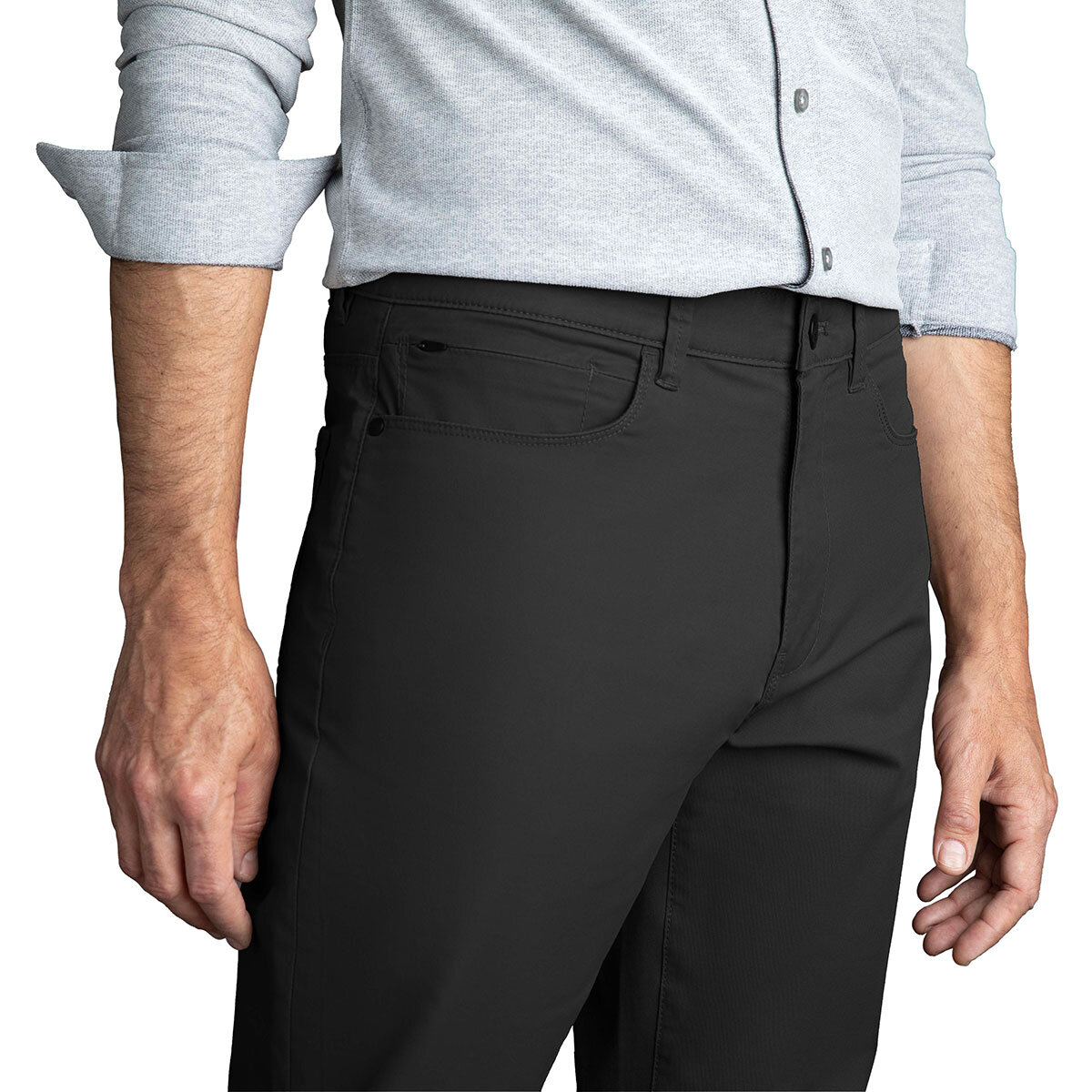 English Laundry Men's 5 Pocket Pant in Grey, W32 L36 | Co...