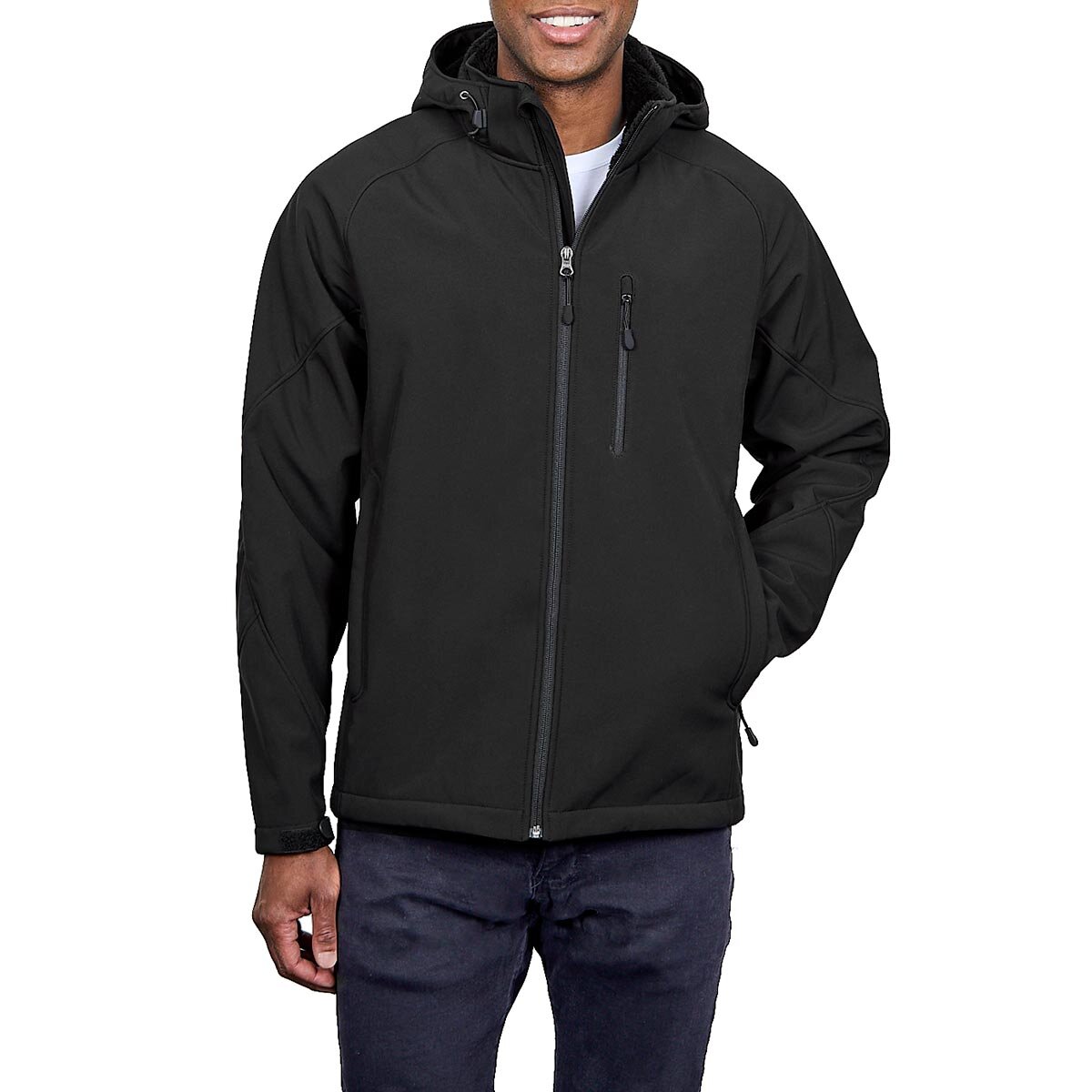 Kirkland Signature Men's Softshell Jacket in Black