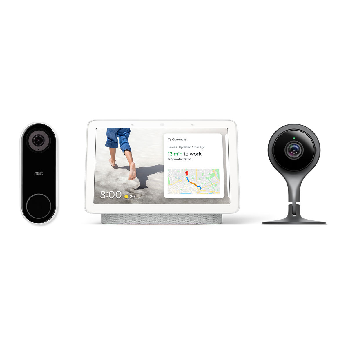 doorbell camera google home hub