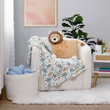 Snuggle Me Too 2 Piece Blanket & Plush Set, Lion