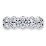 1.08ctw Round Brilliant Cut Diamond Ring, 18ct White Gold