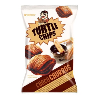 Orion Turtle Chips Choco Churros, 481g