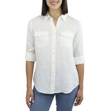 Jachs Ladies Linen Long Sleeve Shirt