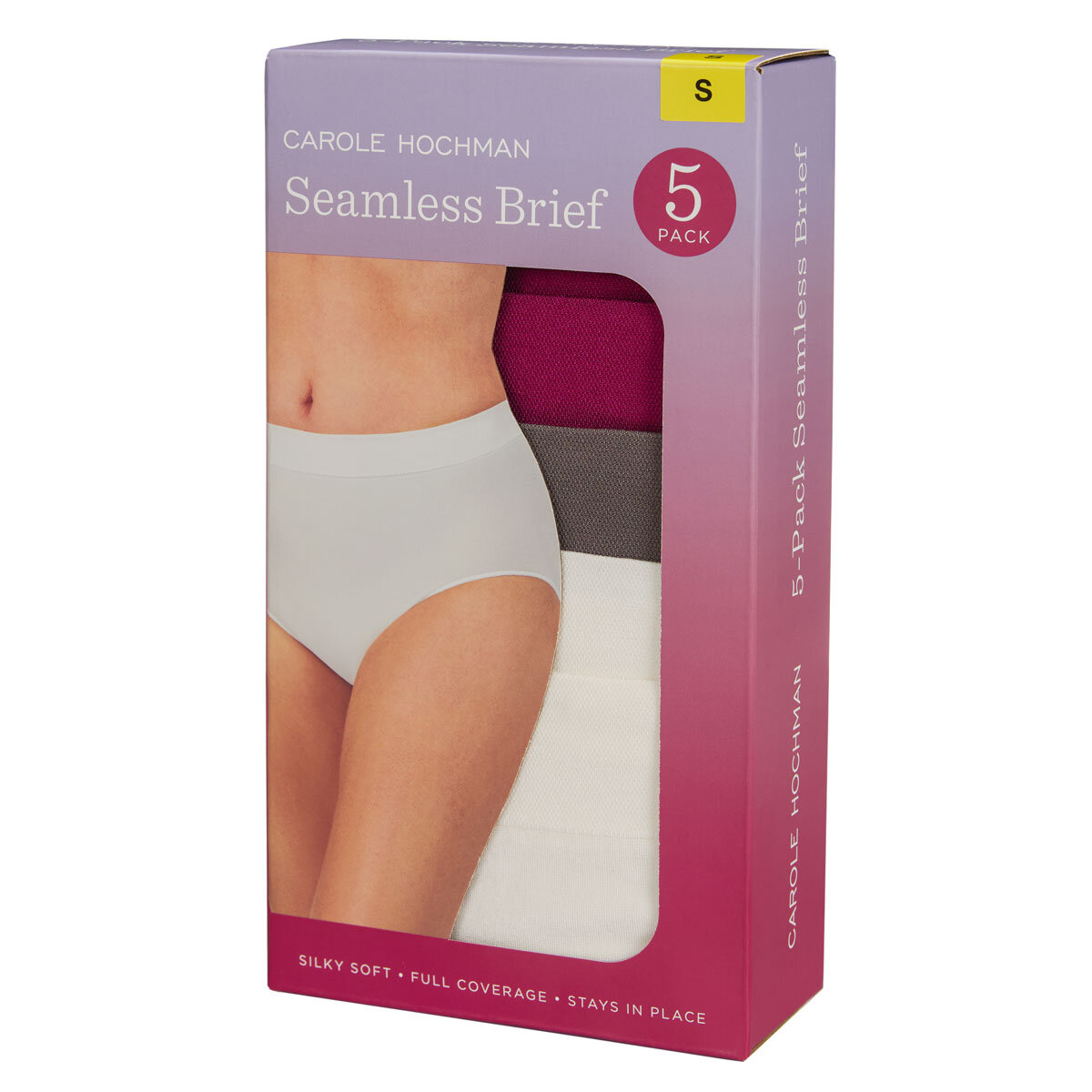 Carole Hochman Seamless Brief, 5 Pack