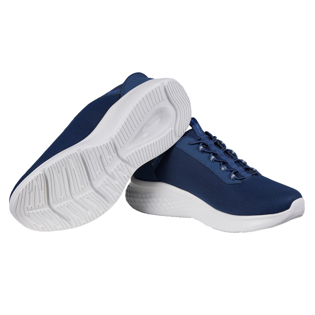 Skechers Men's Swift Fit Slip On Trainer in Navy