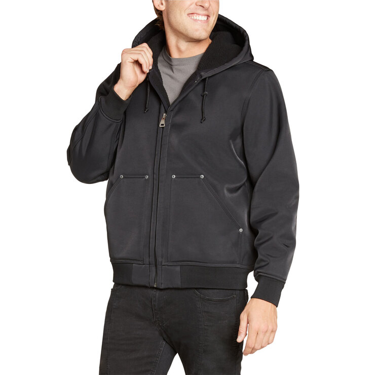 Kirkland Signature Men's Heavy Duty Hooded Work Jacket in Black | Costco UK