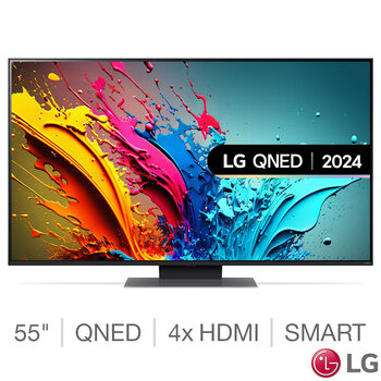 LG 55QNED87T6B 55 Inch QNED 4K Ultra HD Smart TV