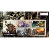 Official Warhammer Stamps Presentation Pack by Royal Mail.