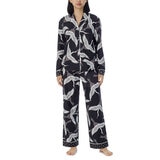 Room Service Ladies Notch Collar PJ Set, 2 Piece