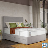 Sealy 4 Drawer Silver Fox Divan Base in 4 Sizes