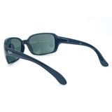 Rayban Black Sunglasses with Green Lenses, RB4068 601