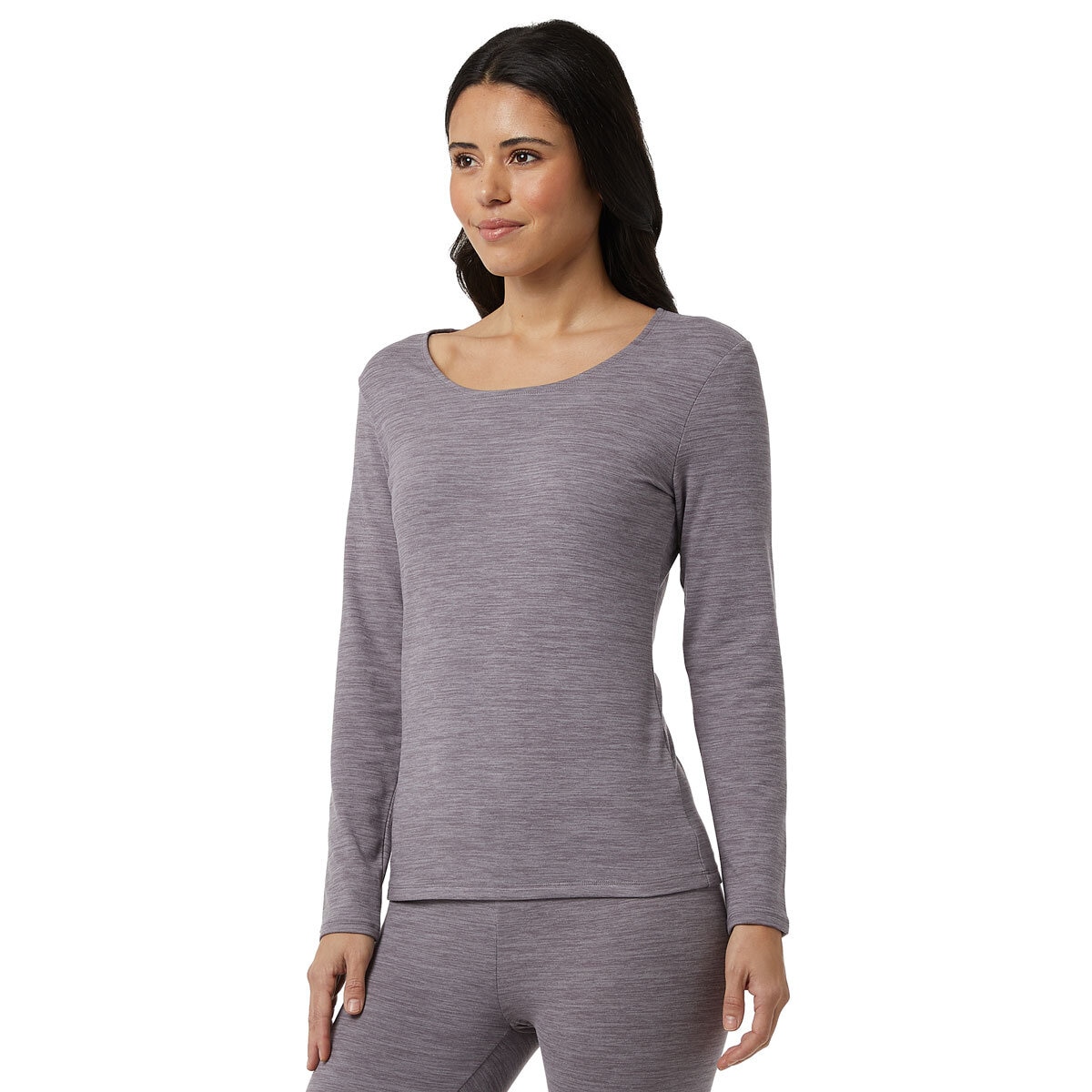 32 Degrees Heat Neo Plush Top 2 Pack, in Grey