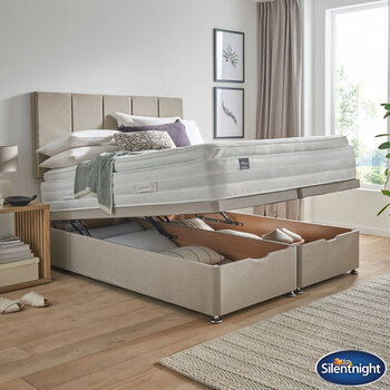 silentnight ottoman bed costco