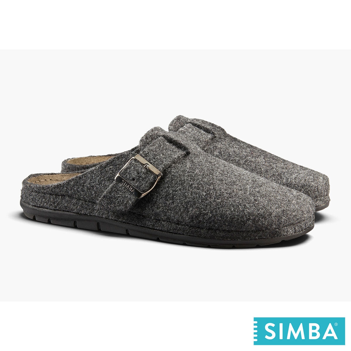 Simba Men's Stormur Slipper in Grey