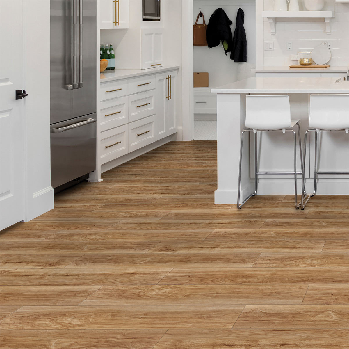 Golden Select Classic Walnut Rigid Core SPC Luxury Vinyl Flooring ...