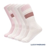 Lucky Cozy Boot Sock, 6 Pack