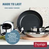 Prestige Stainless Steel Cookware Set, 13 Piece