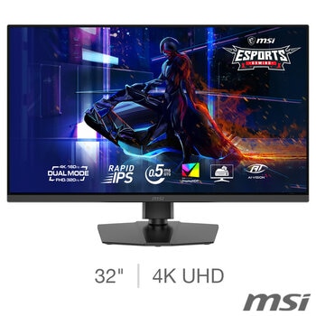 MSI MAG 322URDF E16 32 inch 4K Ultra HD 160Hz IPS Gaming Monitor, 9S6-3DD89T-003 MSI MAG 322URDF E16 32 inch 4K Ultra HD 160Hz IPS Gaming Monitor, 9S6-3DD89T-003