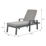 Stone Garden 3 Piece Lounger Set in Two Colours