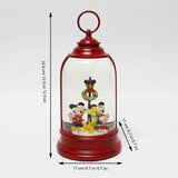 Disney Spinning Lantern with mickey and minnie under a lampost