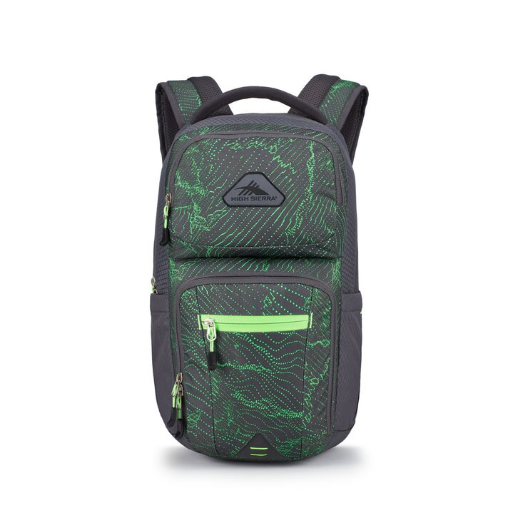 grey high sierra backpack