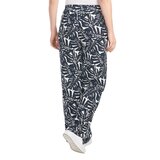 Hilary Radley Ladies Wide Leg Printed Linen Blend Pant in 3 Colours & 5 Sizes