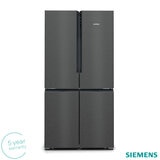 Siemens KF96NAXEAG, Multi Door Fridge Freezer, E Rated in Black Stainless Steel