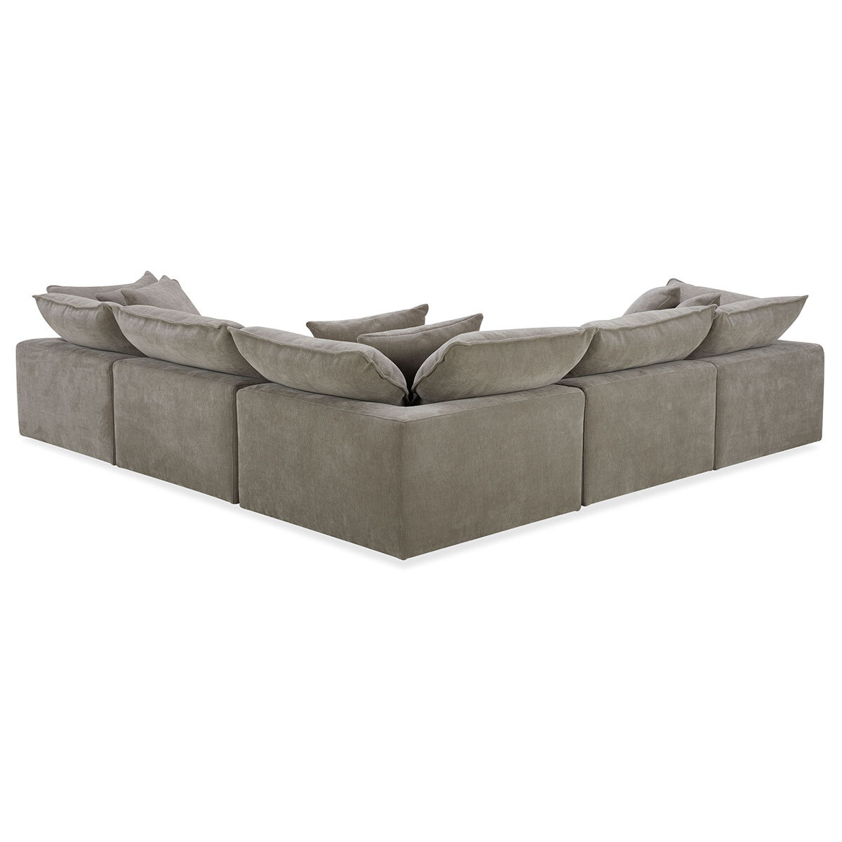 Aiden & Ivy Serene Modular Sofa in Beige