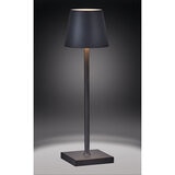 Mikasa Rechargeable Lamp in Black