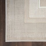 Glitz Ivory Border Rug 180 x 120 cm