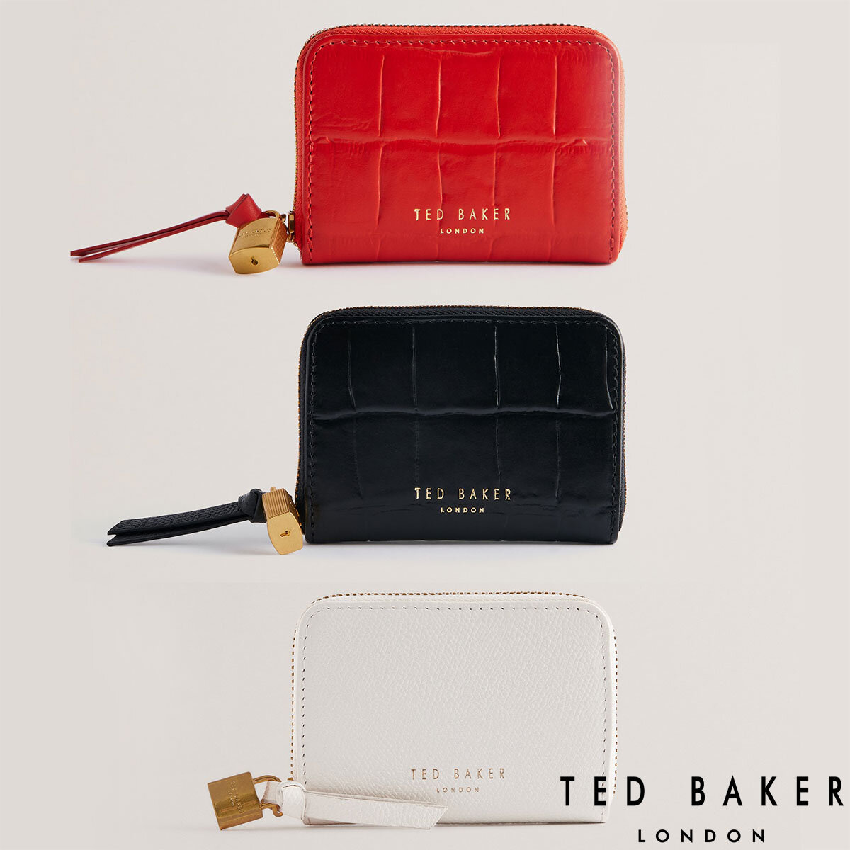 Ted Baker Wesmin Padlock Small Leather Purse