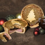 Topping's Pies Christmas Pork Pies, 3 x 450g