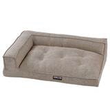 Kirkland Signature Medium Bolster Bed in Brown, 28"x 36"x 9"