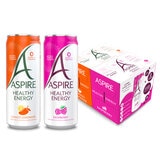 Aspire Mango Lemonade and Raspberry, 12 x 330ml