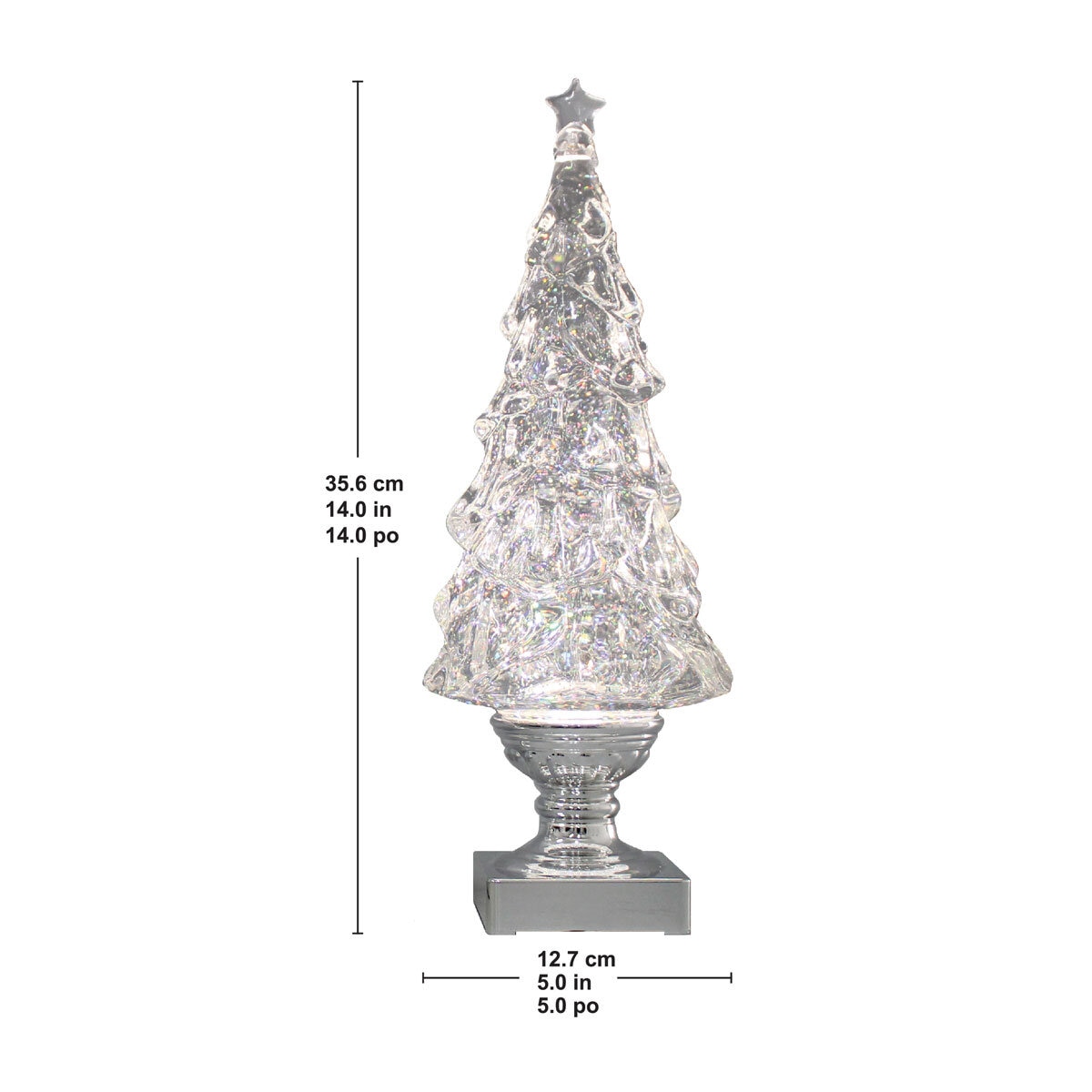 Buy 2pc Tree Water Lamp Dimensions Image at Costco.co.uk