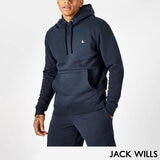 Jack Wills Men's Logo Hoodie in Navy