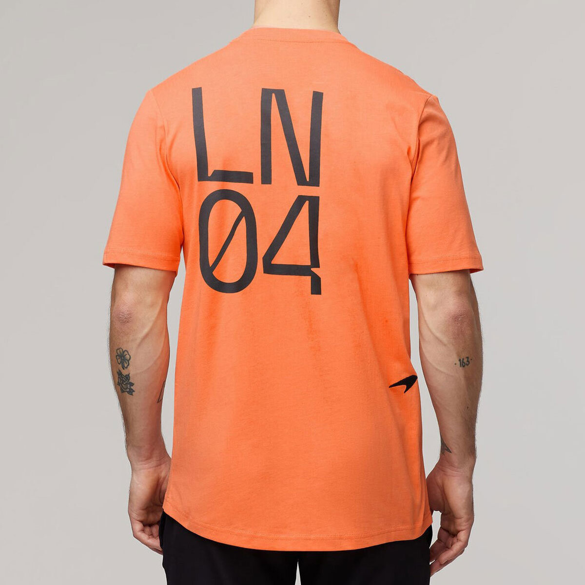 McLaren Lando Norris T-Shirt in Orange, Size Medium