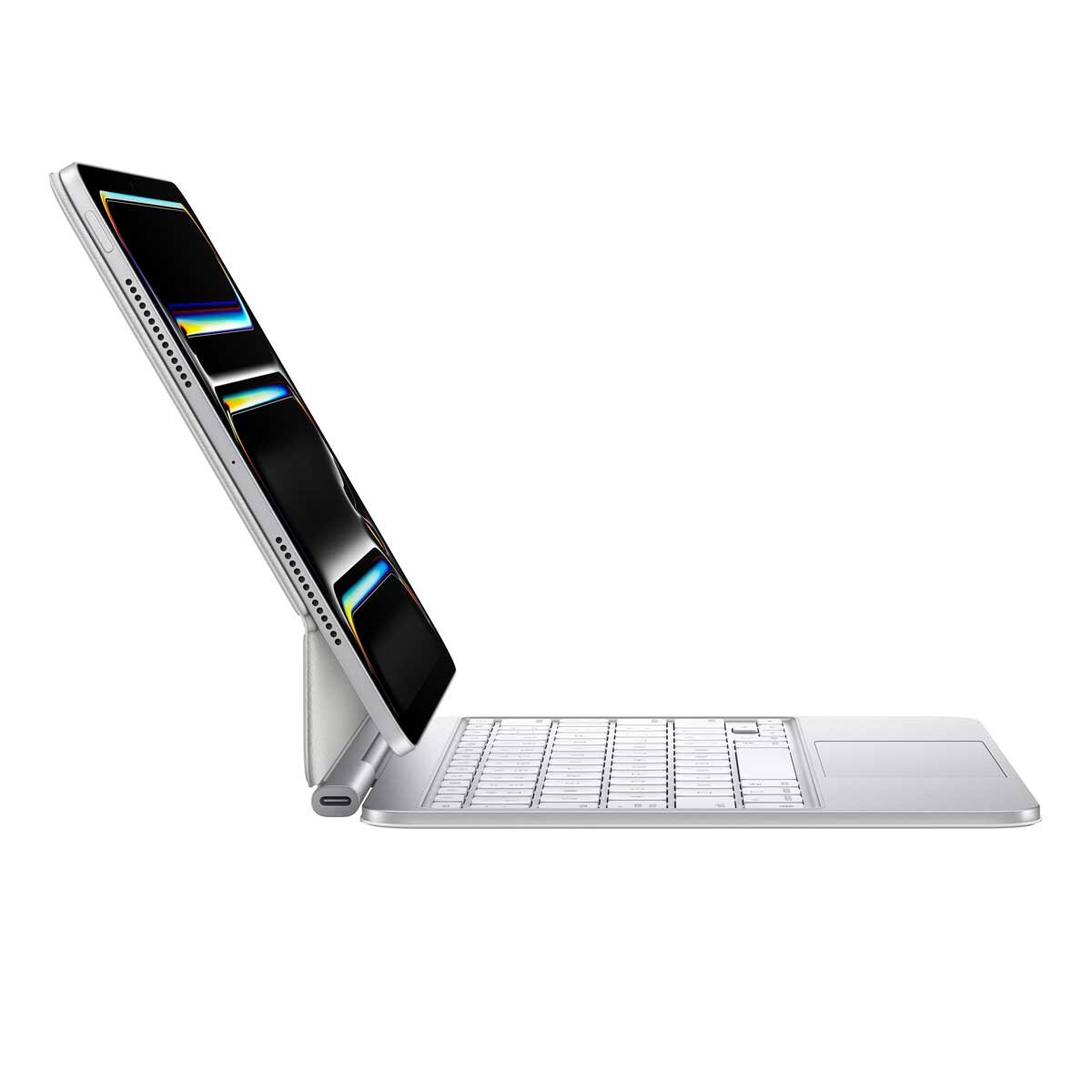 Apple Magic Keyboard for iPad Pro 11 inch (5th generation) - British English - White, MWR03B/A